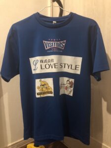 スポンサー様の紹介Tシャツ